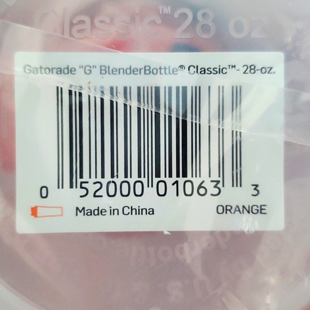 :* Gatorade Shaker Bottle 28 Ounce Protien ball blender bottle hydrate cocktails - Picture 7 of 7